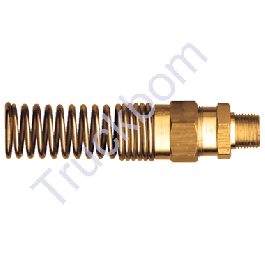 COUPLER ASSEMBLY WITH SPRING GUARD HOSE 1/2inX3/8in PIPE