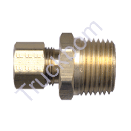MALE CONNECTOR 1/8 TUBE X 1/16 PIPE