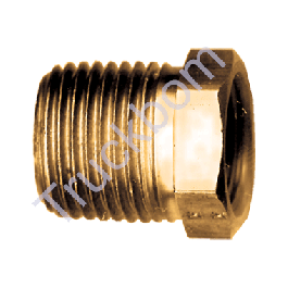 BRASS PIPE BUSHING 1/2in X 3/8in