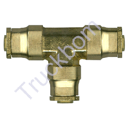 BRASS PLC UNION TEE 3/8in