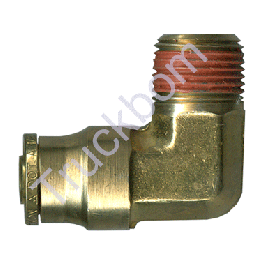 90 DEGREE PLC MALE SWIVEL ELBOW 1/4in X 1/8in