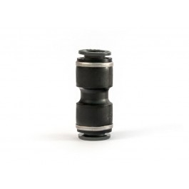 Straight Union Push Lock, 1/4in Tube