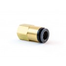 Female Connector Push Lock, 1/2in Tube X 1/8in Pipe